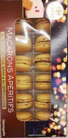 Macarons apéritif au bloc de foie gras et speculos