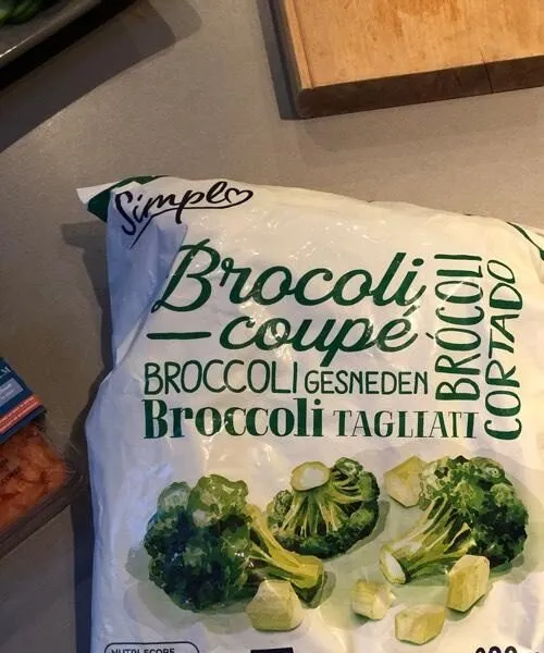 Brocoli coupé