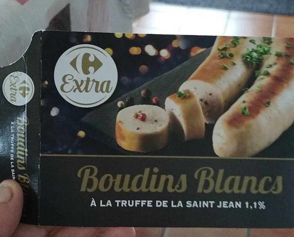 Boudins blancs à la truffe de la saint Jean 1,1%