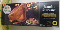 Jamón serrano*
DESOSSÉ - ONTBEEND
8 MOIS D'AFFINAGE
MAANDEN GERIJPT