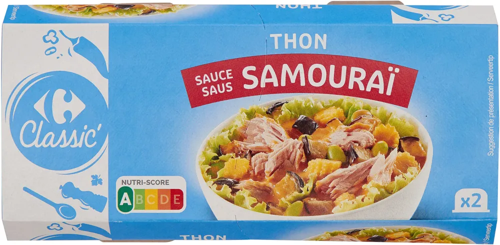 Thon sauce samouraï