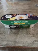 Le cœur fruité citron