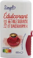 Édulcorant de table sucralose