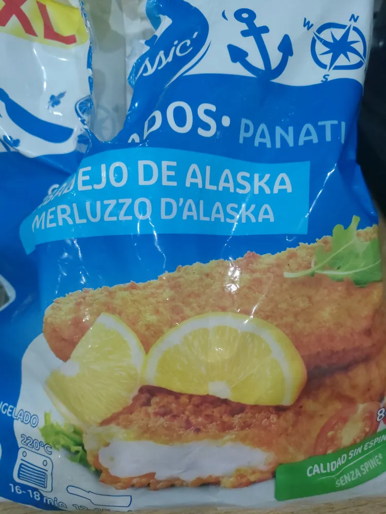 8 panés colin d'alaska