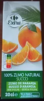 100% Pur jus JUS D'ORANGE SANS PULPE