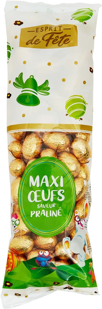 Maxi oeufs saveur praliné