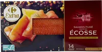 Saumon fumé élevé en Écosse