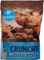 Cereales crunchy chocolat au lait