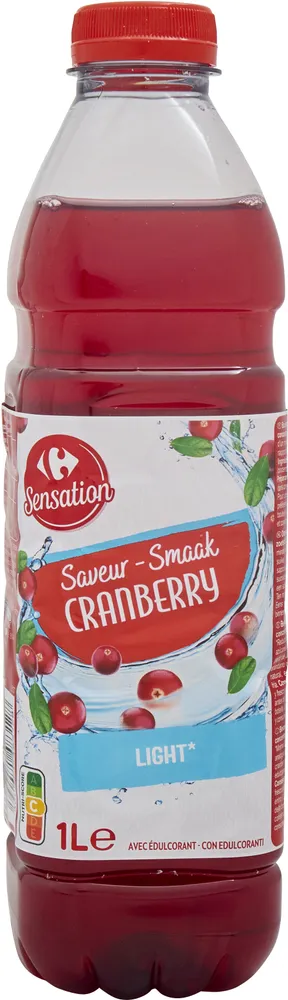 Saveur cranberry light*