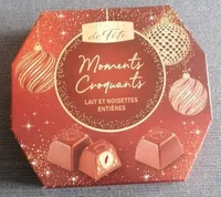 Moments croquants lait et noisettes