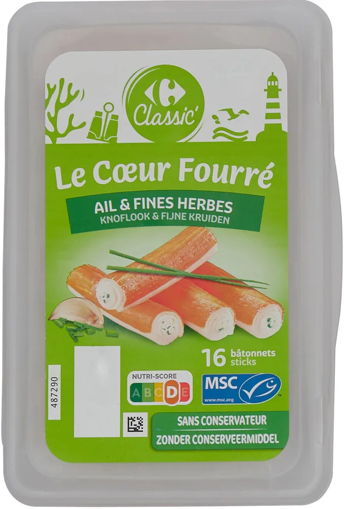 Le Cœur fourré Ail & fines herbes