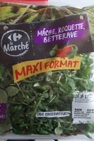 Mâche roquette betterave