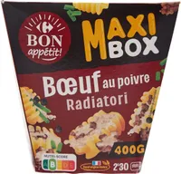 MEGABOX Radiatori BOEUF AU POIVRE