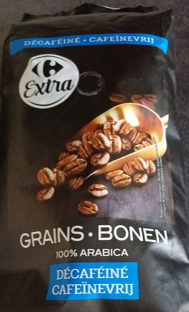 Grains décaféiné