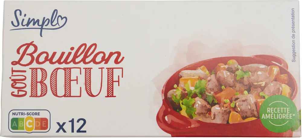 Bouillon goût bœuf