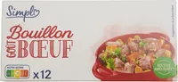 Bouillon goût bœuf