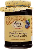 Confiture extra Myrtilles sauvages du Massif central