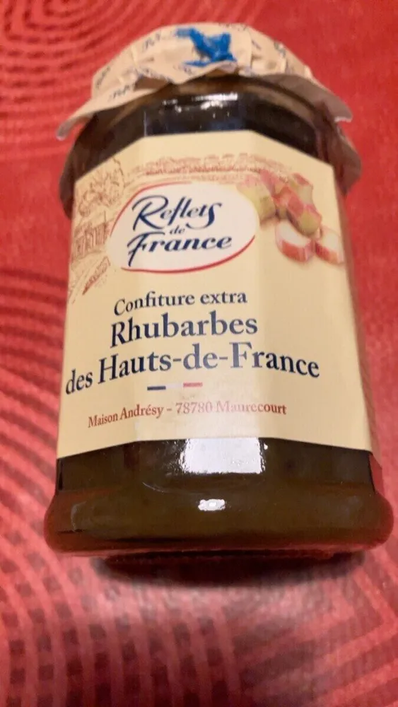 Confiture rhubarbes