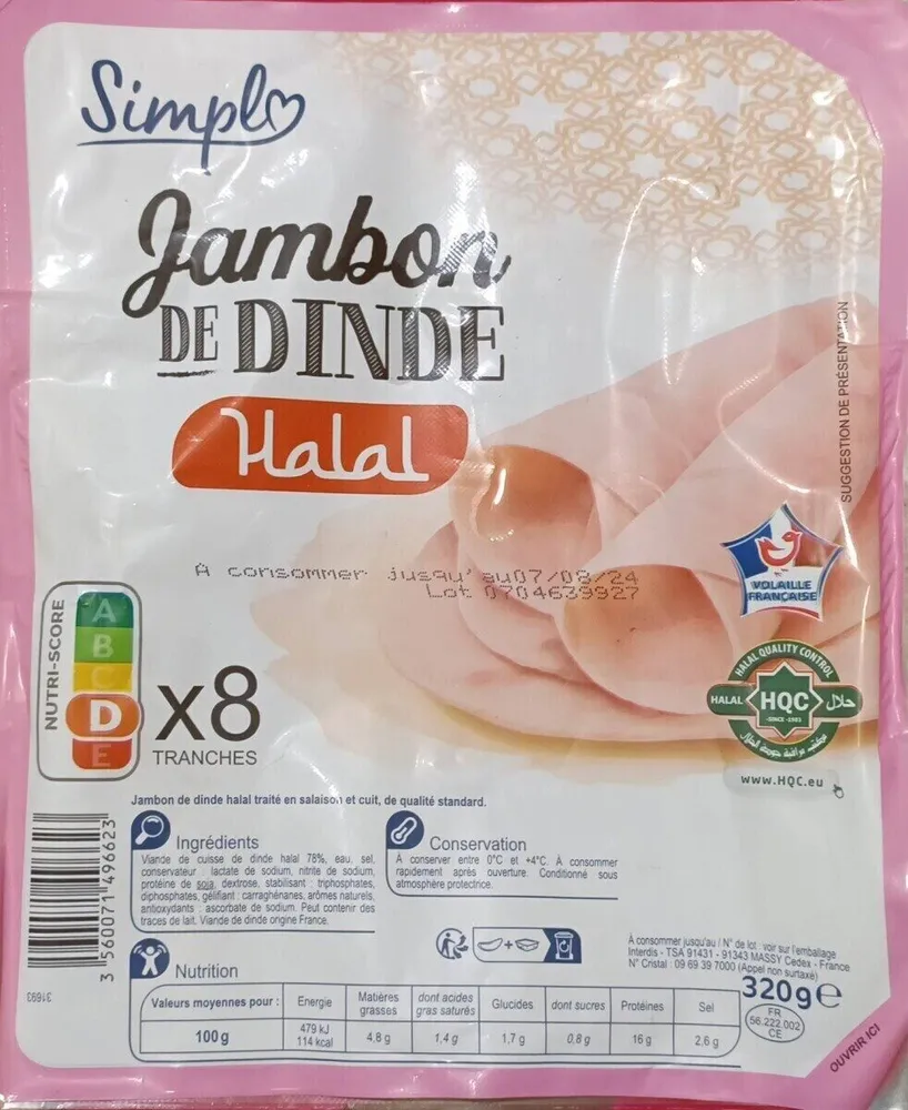 Jambon de dinde