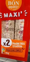 MAXI' Poulet Rôti Crudités x2