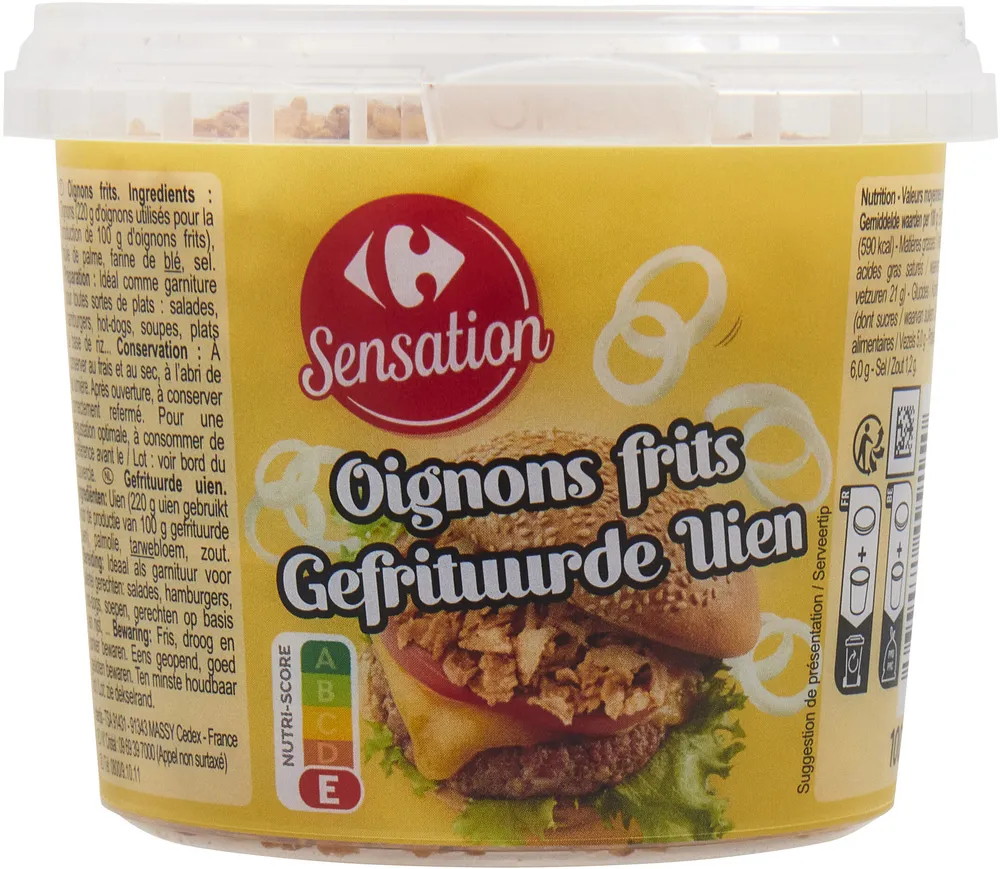 Oignons frits