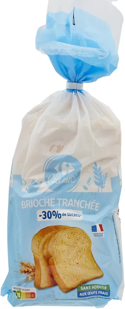 Brioche tranchée
