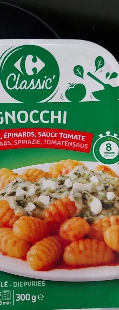 Gnocchi chèvre épinards