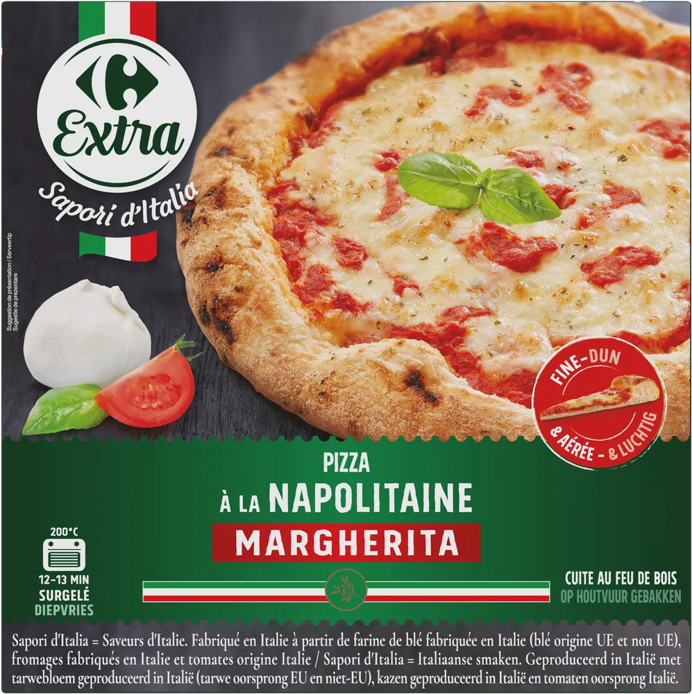 Pizza Margherita à la Napolitaine