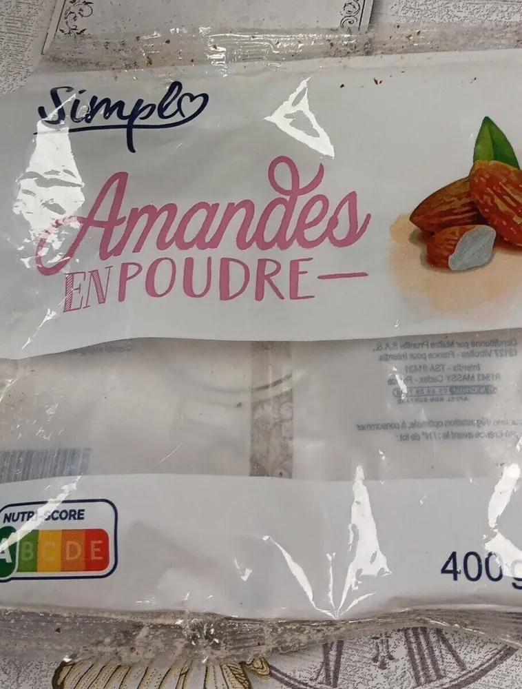 Amandes en poudre