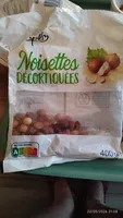 Noisettes décortiquées