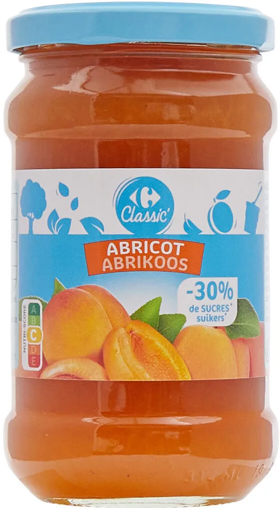 Confiture allégée abricots