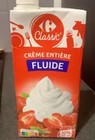 Crème entière fluide