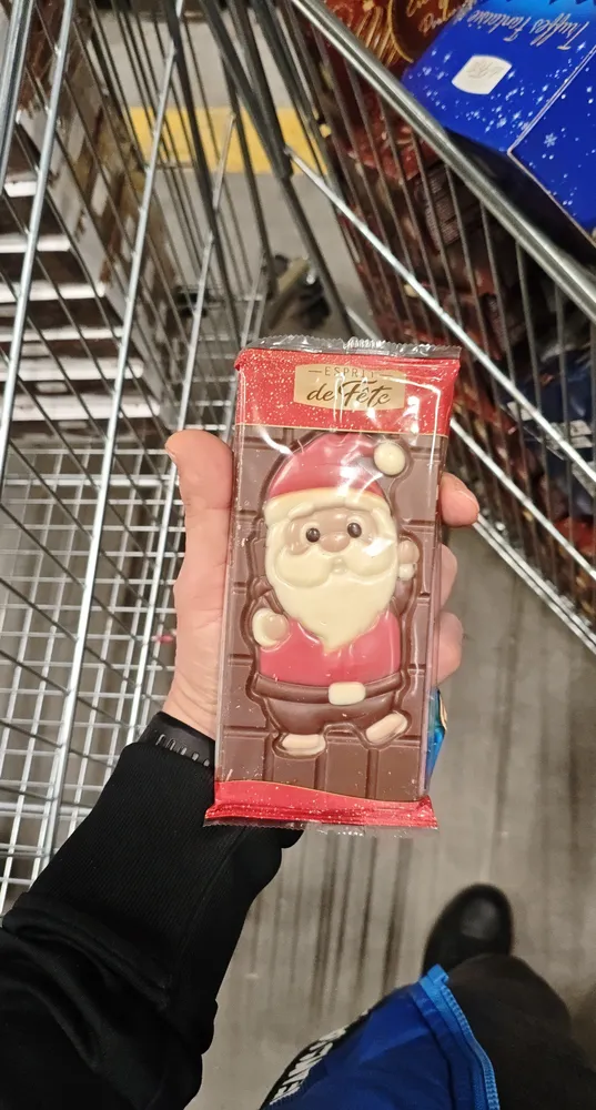 Père Noël chocolat au lait