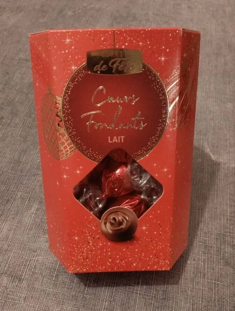 Cœurs fondants lait