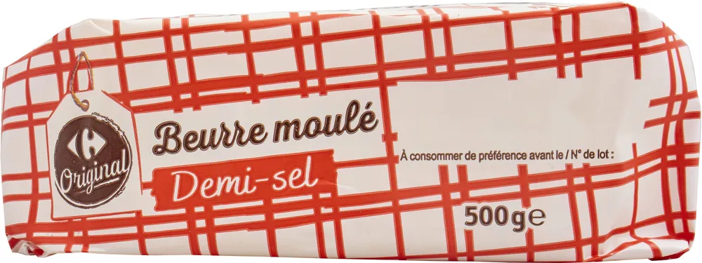 Beurre moulé Demi-sel