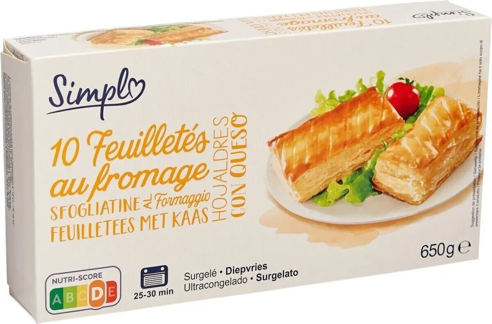 Feuilletés au fromage
