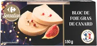 Bloc de foie gras de canard