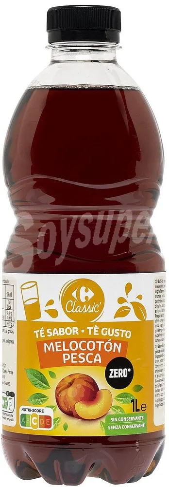 ICED TEA Saveur pêche ZERO*