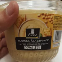 Houmous a la libanaise a la puree de pois chiche & au sesame