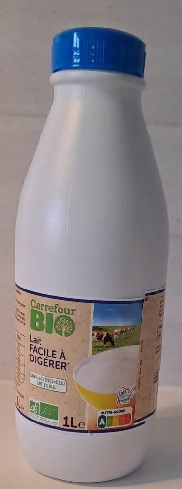 Lait FACILE À DIGERER*