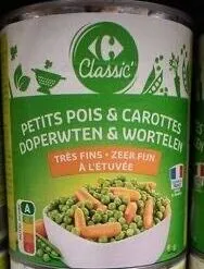 Petits pois et carottes Très fins - à l'étuvée