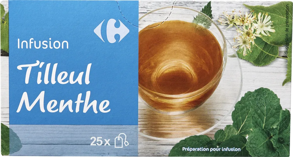 Infusion tilleul menthe