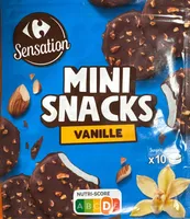 Mini snacks vanille