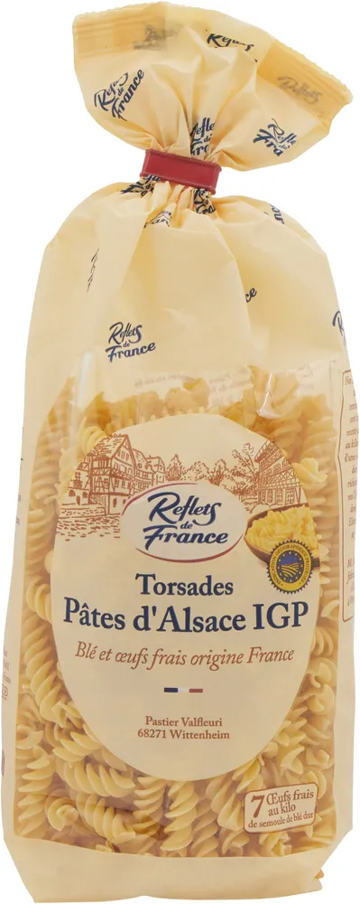Torsades pâtes d'Alsace IGP