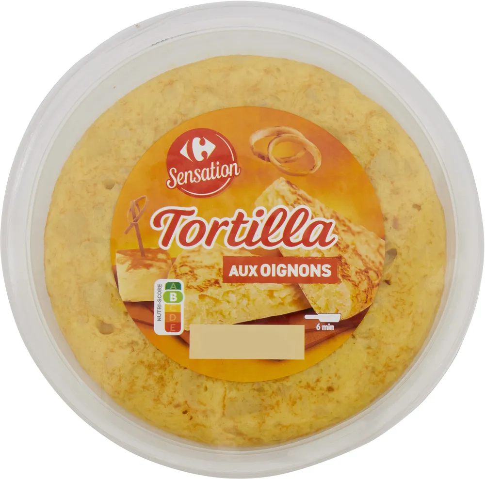 Tortilla aux oignons