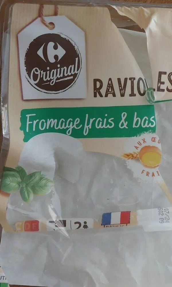 RAVIOLES Basilic