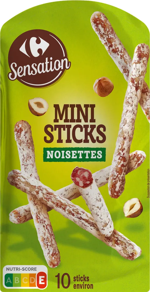 Mini sticks Noisettes