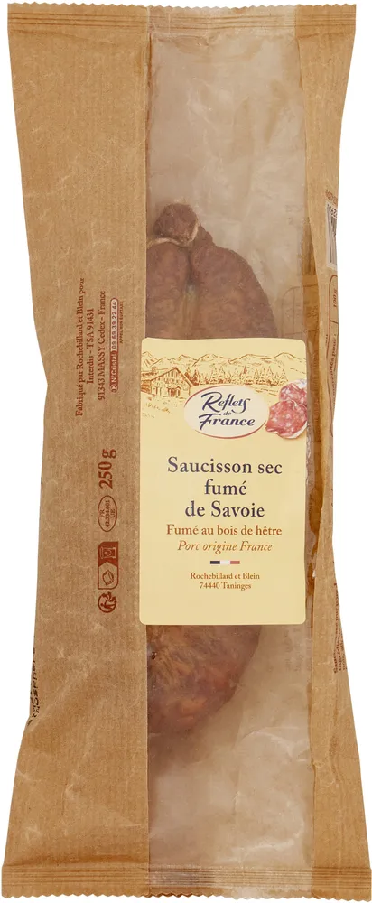 Saucisson sec fumé de Savoie
