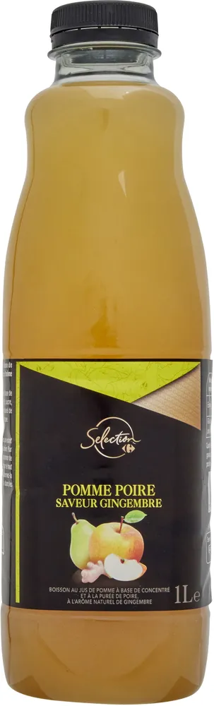 Pomme poire saveur gingembre