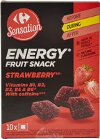 Energy fruit snack